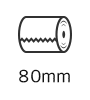 80mm幅用紙対応