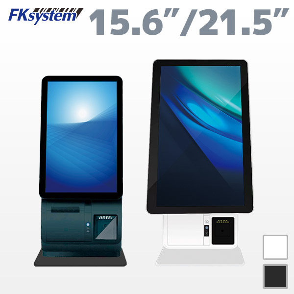 KIO-N15N21 | 21.5インチタッチモニター搭載 プリンター内蔵 キオスク端末 | エフケイシステム Fksystem