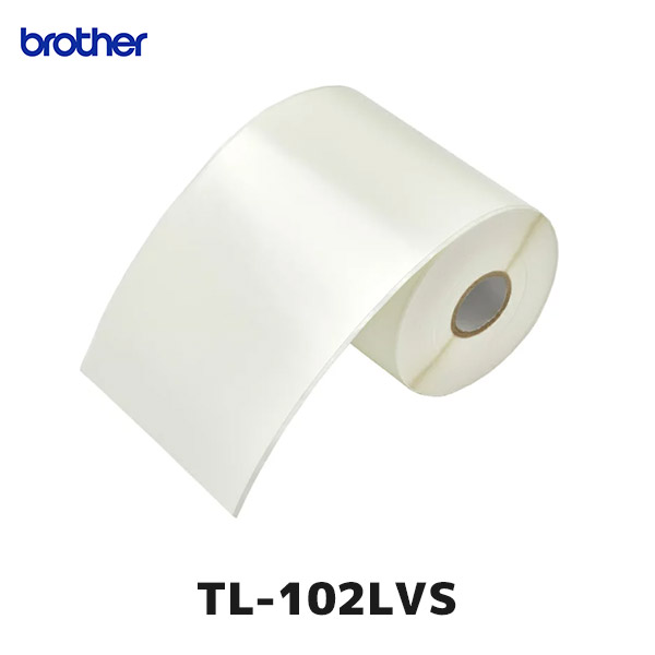 TL-102LVS | ブラザー brother 熱転写用 耐候性ビニルラベル 強粘着タイプ  国内正規品・国内保証
