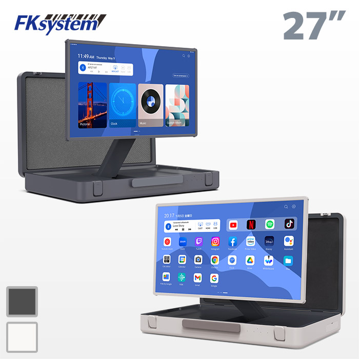 PAP-270 | エフケイシステム Android搭載 アタッシュケース型 ポータブルシアターシステム | Fksystem