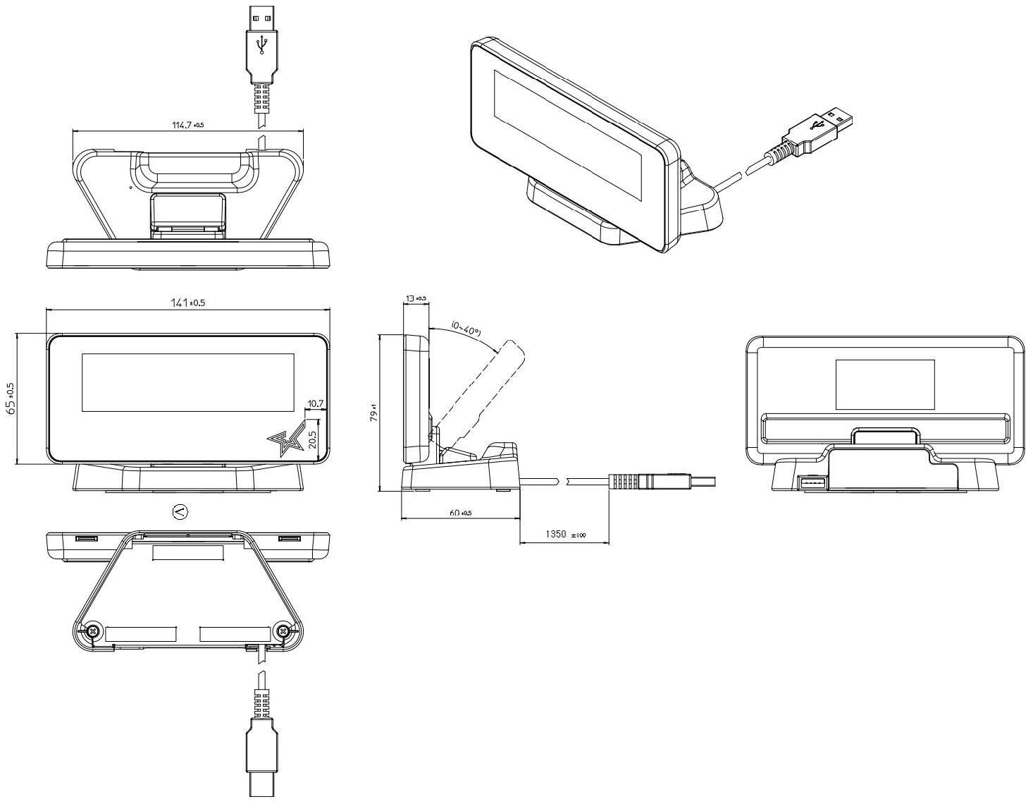 得価最新作】 スター精密 カスタマーディスプレイ SCD222U (レジディスプレイ) ZdrJD-m36369751495 