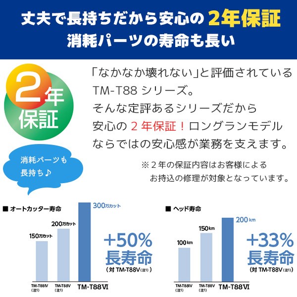 国産】 選べるロール紙5巻サービス EPSON TM887S912B サーマルレシートプリンター ブラック 58 80mm幅対応 シリアル USB  有線LAN