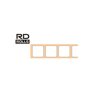 RD-U08J1 | ブラザー 純正 プレカット紙ラベル 1643枚×3巻 | 幅40×幅40mm 感熱ラベルロール紙 brother