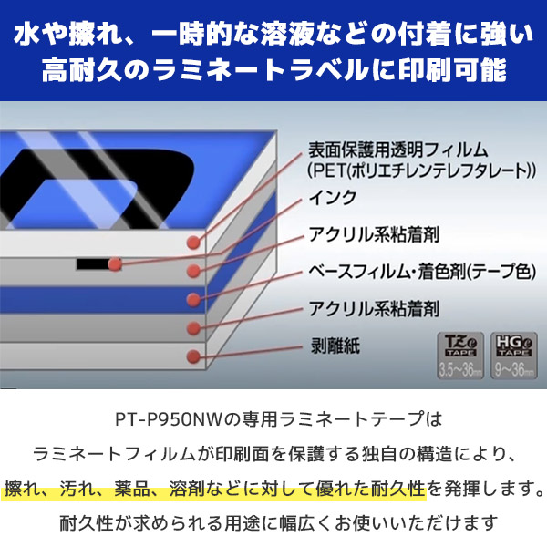 送料無料カード決済可能 ブラザー工業 PCラベルプリンター P-touch PT-P950NW