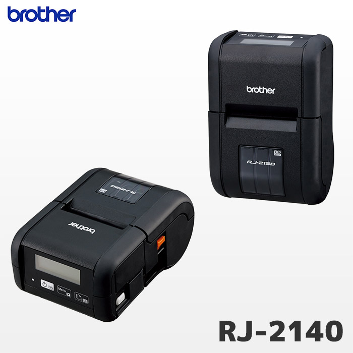 RJ-2140 | ブラザー モバイルプリンター 感熱ラベル・レシート両対応 Wi-Fiモデル | 無線LAN・USB 接続 ラベルプリンター レシートプリンター brother