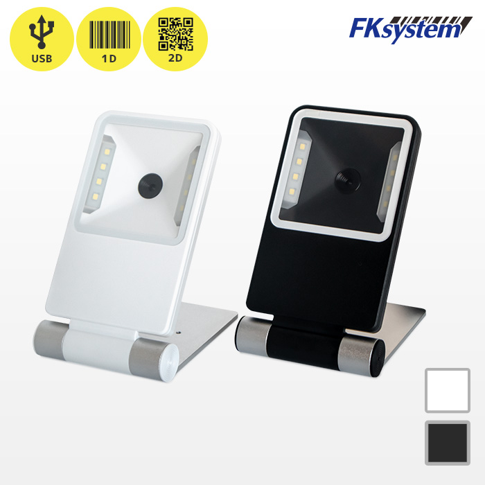 ST-860U USBモデル | エフケイシステム QR対応 定置式バーコードリーダー | 一次元二次元コード対応 固定スキャナー Fksystem